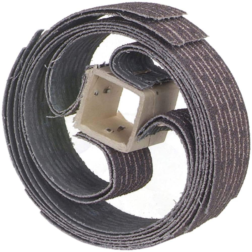 Norton - Flap Wheel Refills Refill Width (Inch): 1 Refill Trim Length (Inch): 14 - Exact Tooling