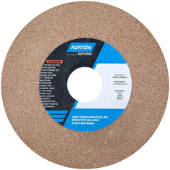 Norton - Bench & Pedestal Grinding Wheels Wheel Diameter (Inch): 5 Hole Size (Inch): 1 - Exact Tooling