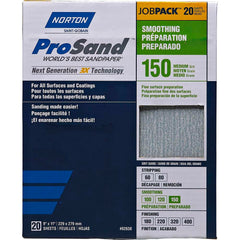 Norton - Sanding Sheets Abrasive Material: Aluminum Oxide Grade: Fine - Exact Tooling