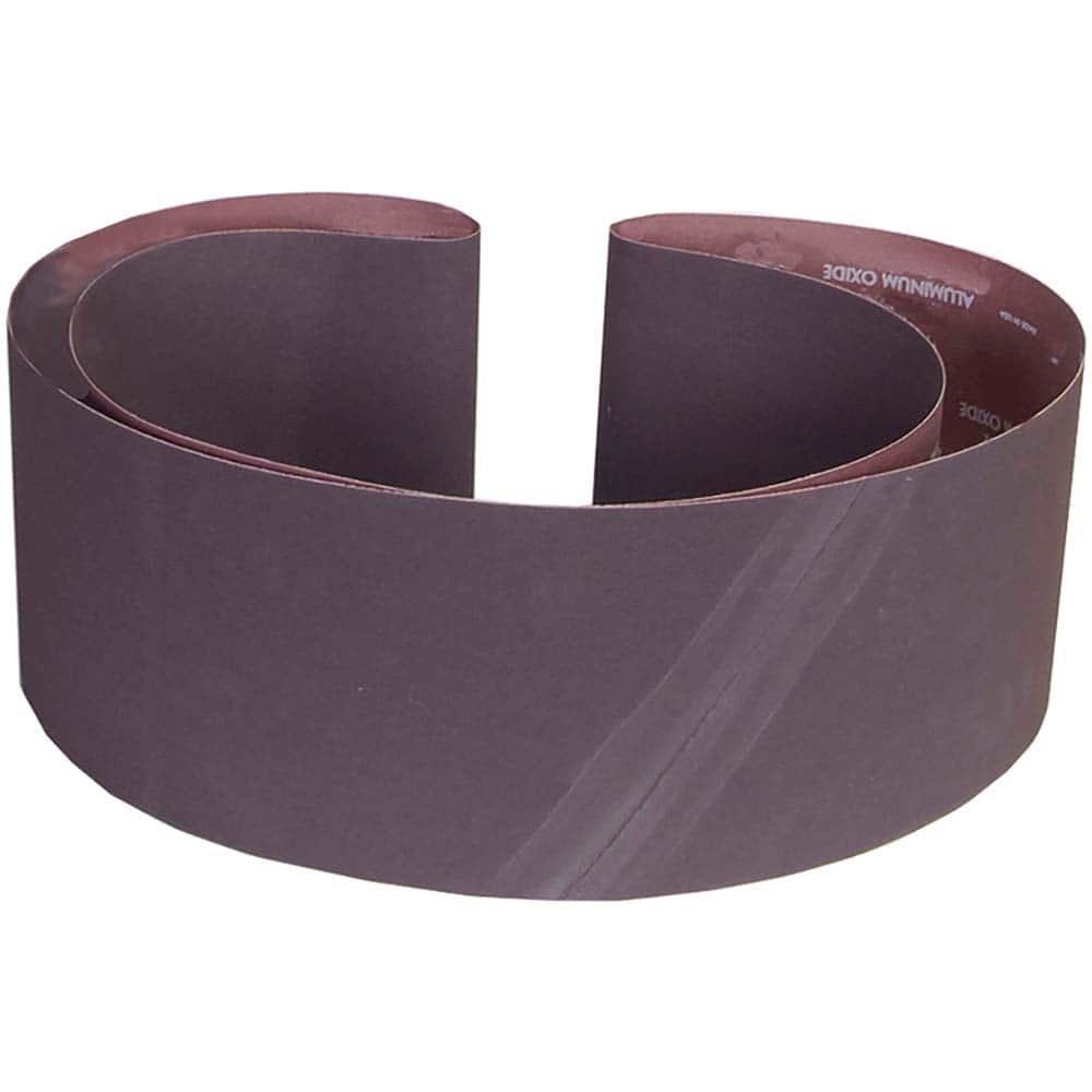 Norton - 6" Wide x 108" OAL, 80 Grit, Aluminum Oxide Abrasive Belt - Exact Tooling