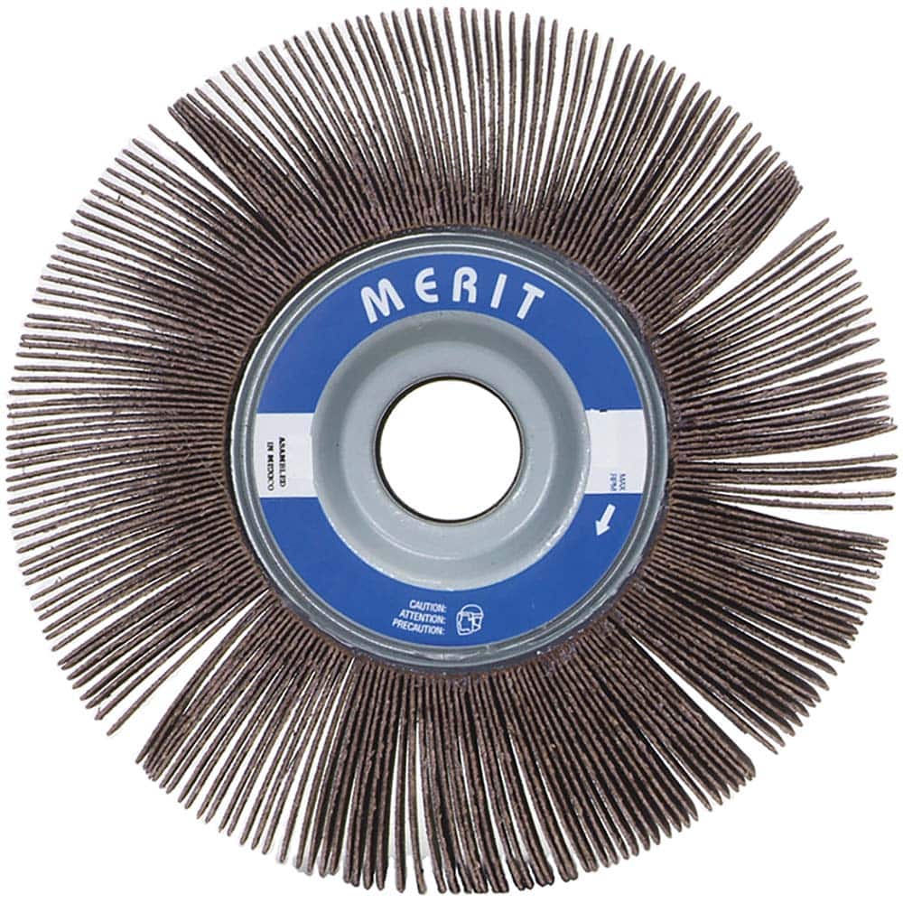 Norton - 6 x 3" 80 Grit Aluminum Oxide Unmounted Flap Wheel - Exact Tooling