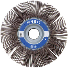 Norton - 6 x 3" 80 Grit Aluminum Oxide Unmounted Flap Wheel - Exact Tooling