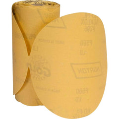 Norton - 6" Diam, 600 Grit Aluminum Oxide Adhesive PSA Disc - Exact Tooling