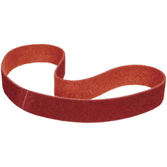 Norton - 3" Wide x 80" OAL, Aluminum Oxide Abrasive Belt - Exact Tooling