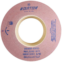 Norton - Centerless & Cylindrical Grinding Wheels Wheel Diameter (Inch): 24 Wheel Width (Inch): 8 - Exact Tooling