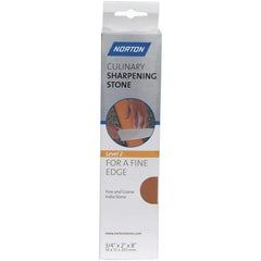 Norton - Sharpening Stones Stone Material: Arkansas Stone Overall Width/Diameter (Inch): 2 - Exact Tooling