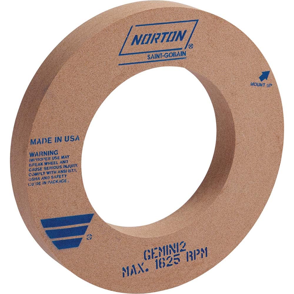 Norton - Centerless & Cylindrical Grinding Wheels Wheel Diameter (Inch): 20 Wheel Width (Inch): 1 - Exact Tooling
