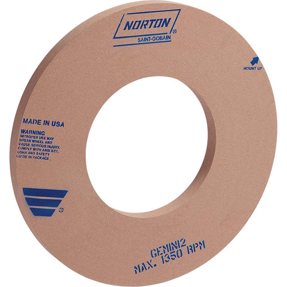Norton - Centerless & Cylindrical Grinding Wheels Wheel Diameter (Inch): 20 Wheel Width (Inch): 3 - Exact Tooling