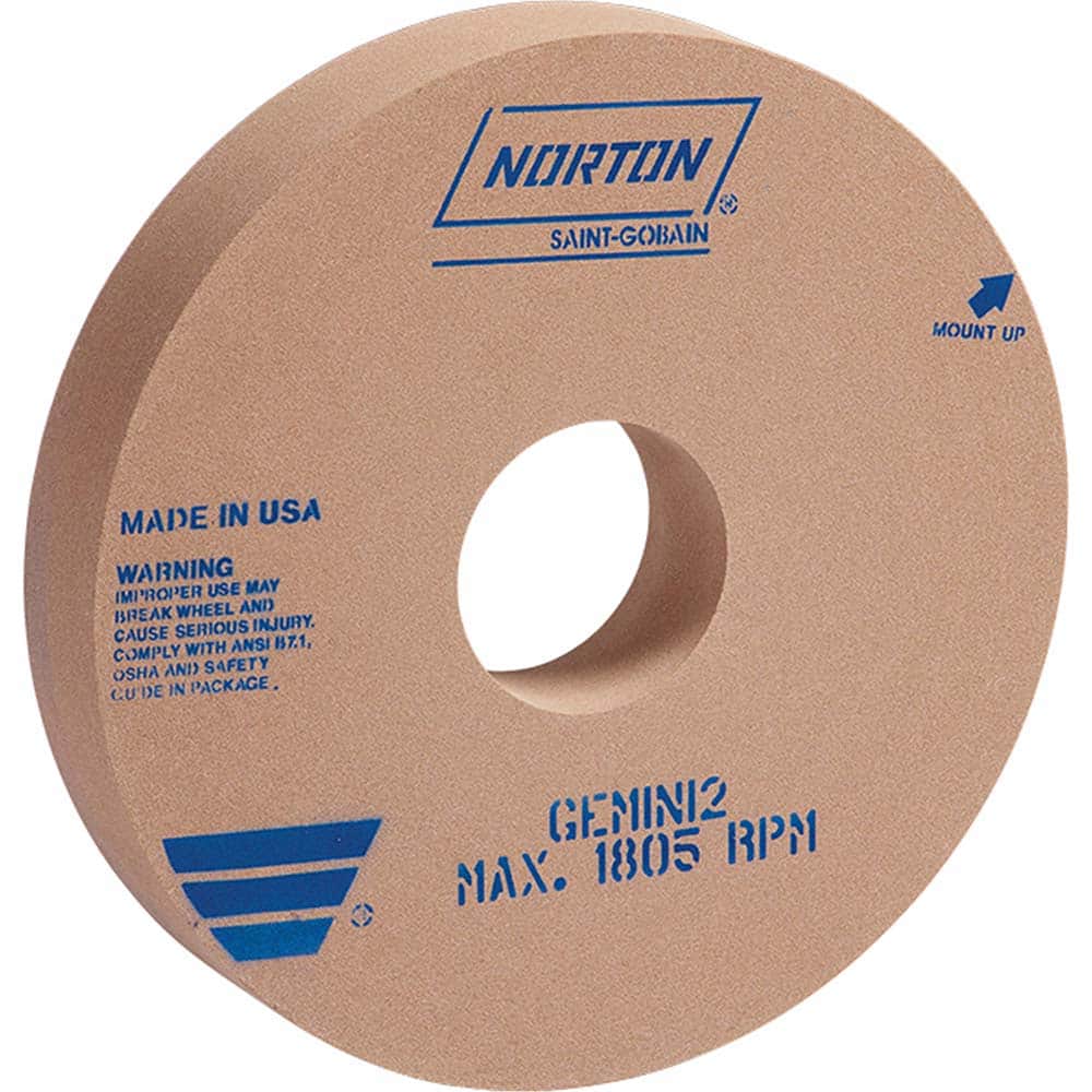 Norton - Centerless & Cylindrical Grinding Wheels Wheel Diameter (Inch): 18 Wheel Width (Inch): 3 - Exact Tooling