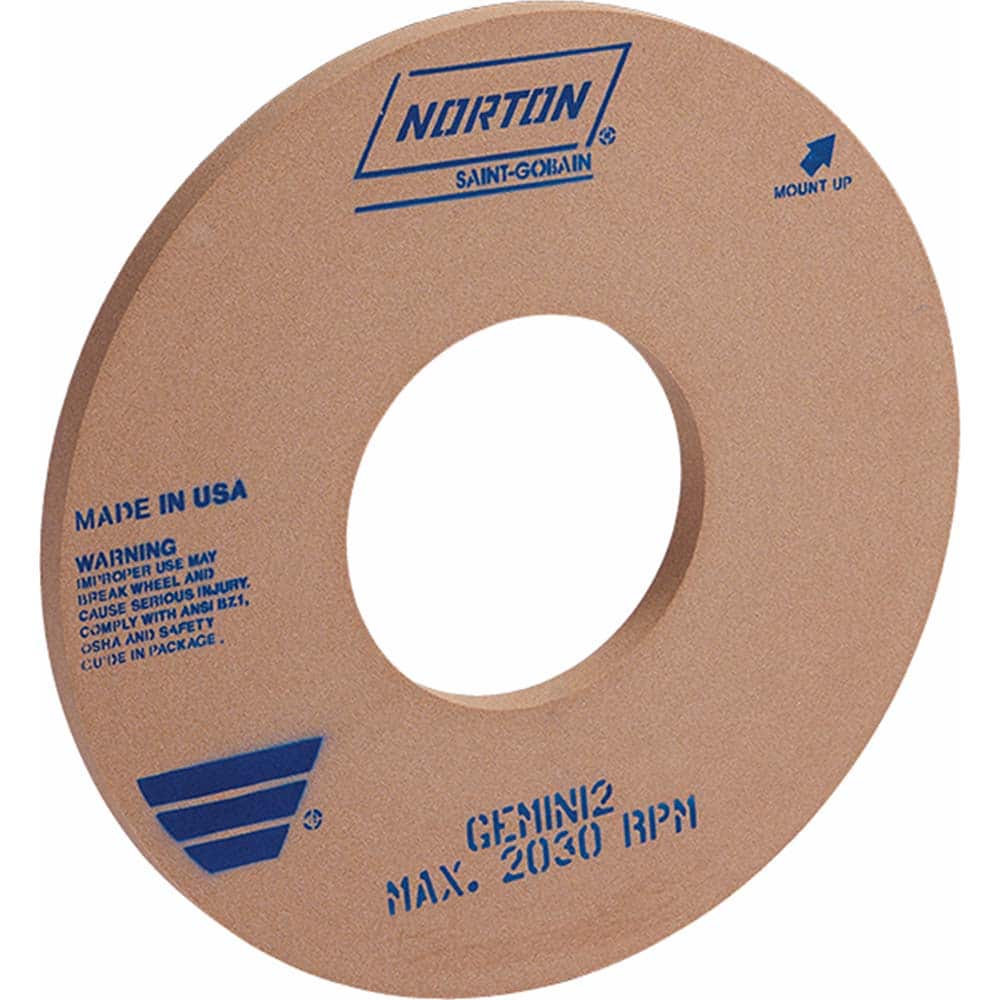 Norton - Centerless & Cylindrical Grinding Wheels Wheel Diameter (Inch): 20 Wheel Width (Inch): 2 - Exact Tooling