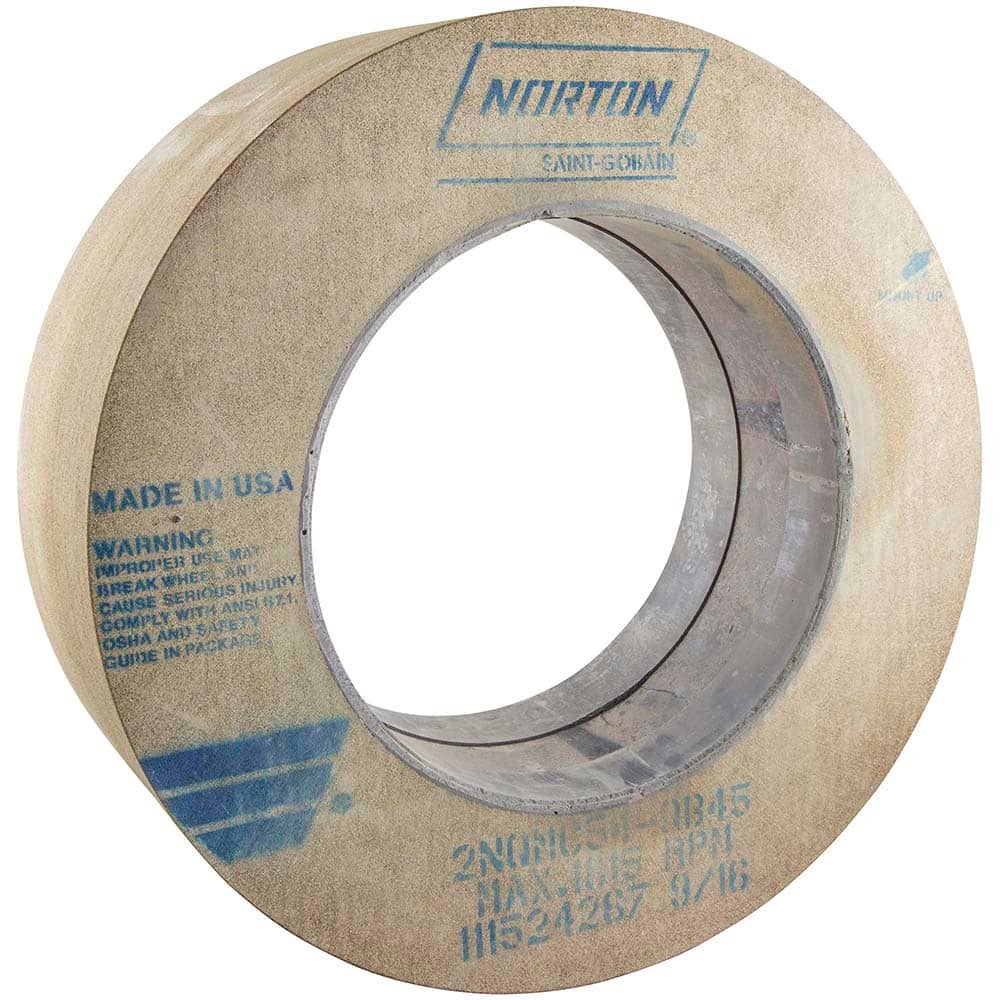 Norton - Centerless & Cylindrical Grinding Wheels Wheel Diameter (Inch): 24 Wheel Width (Inch): 6 - Exact Tooling