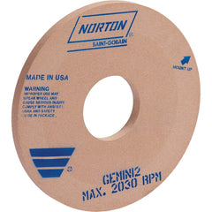 Norton - Centerless & Cylindrical Grinding Wheels Wheel Diameter (Inch): 18 Wheel Width (Inch): 1 - Exact Tooling