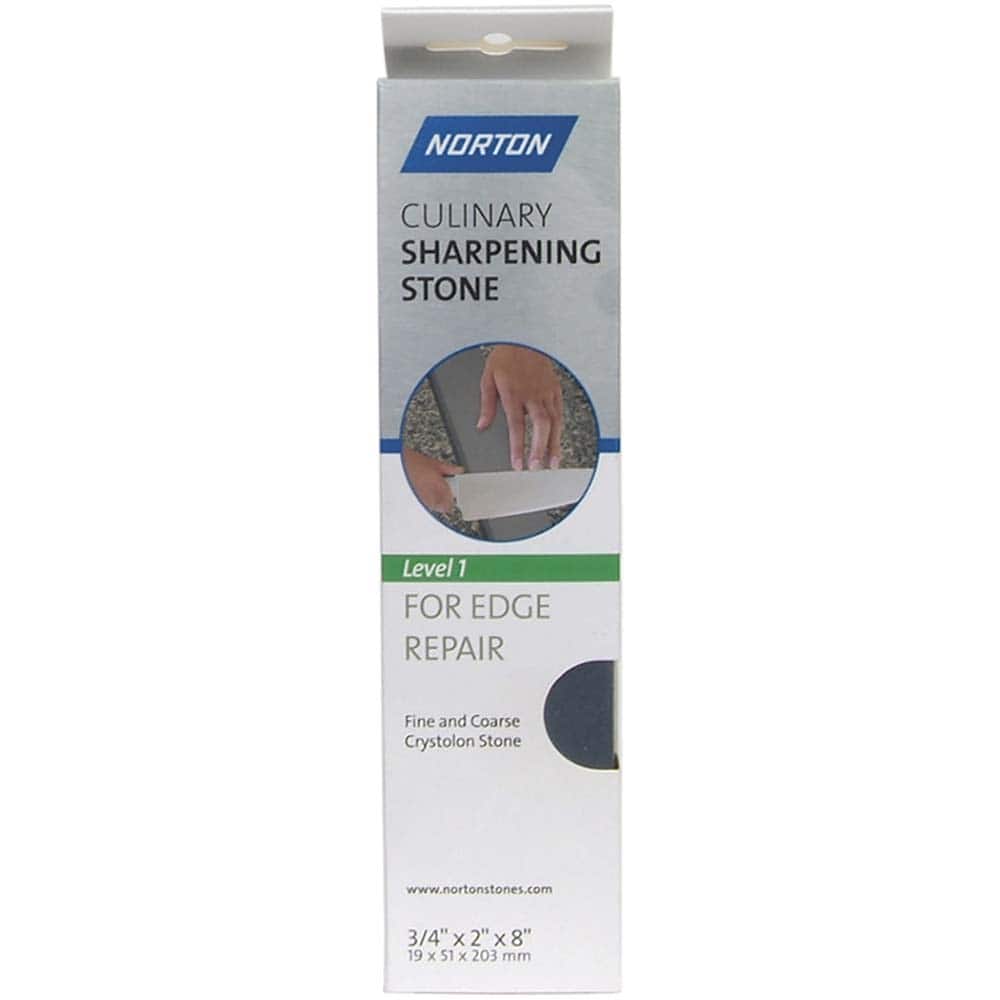 Norton - Sharpening Stones Stone Material: Aluminum Oxide Overall Width/Diameter (Inch): 2 - Exact Tooling