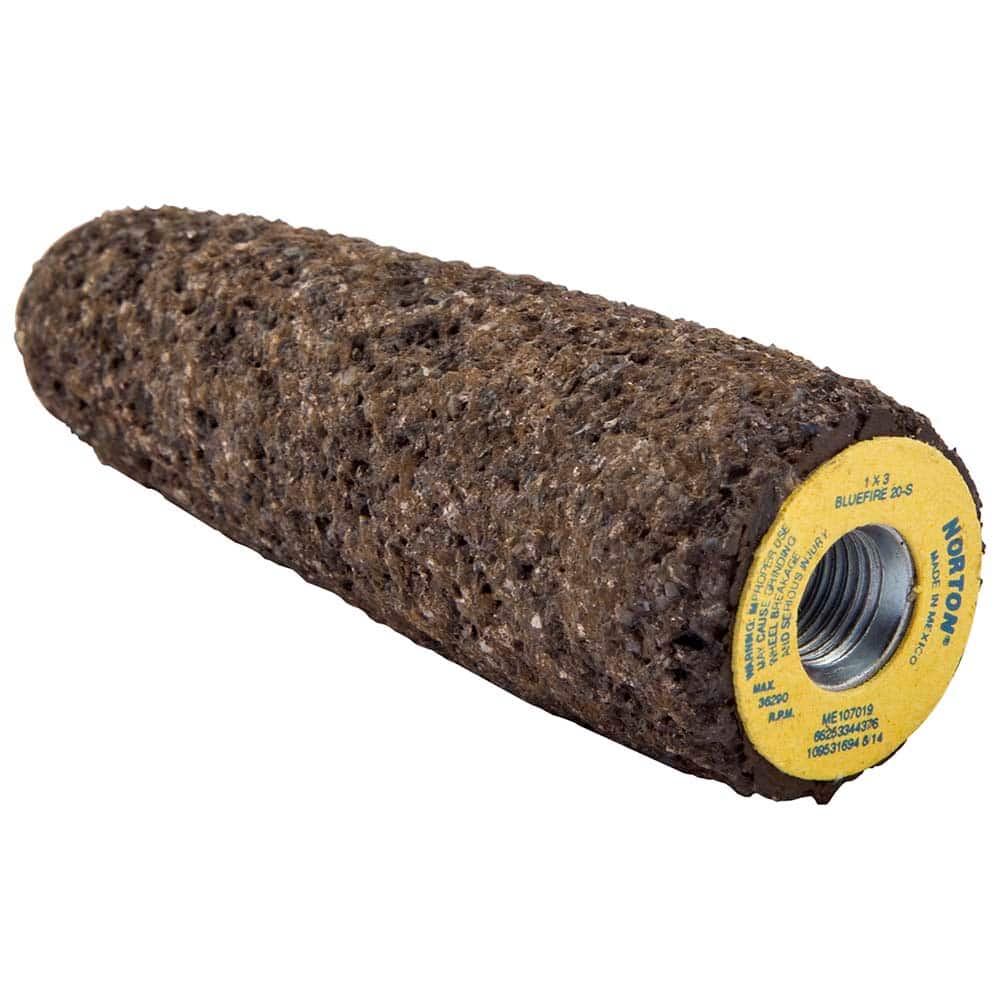 Norton - Cones & Plugs Maximum Diameter (Inch): 1 Head Thickness (Inch): 3 - Exact Tooling