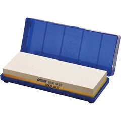 Norton - Sharpening Stones; Stone Material: Synthetic Ruby ; Overall Width/Diameter (Inch): 3 ; Overall Length (Inch): 8 ; Overall Thickness (Inch): 1 ; Grade: Fine ; Shape: Rectangle - Exact Tooling