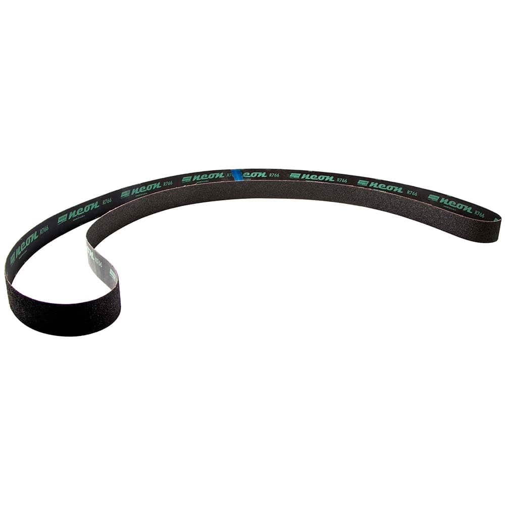 Norton - 2" Wide x 132" OAL, 60 Grit, Aluminum Oxide Abrasive Belt - Exact Tooling