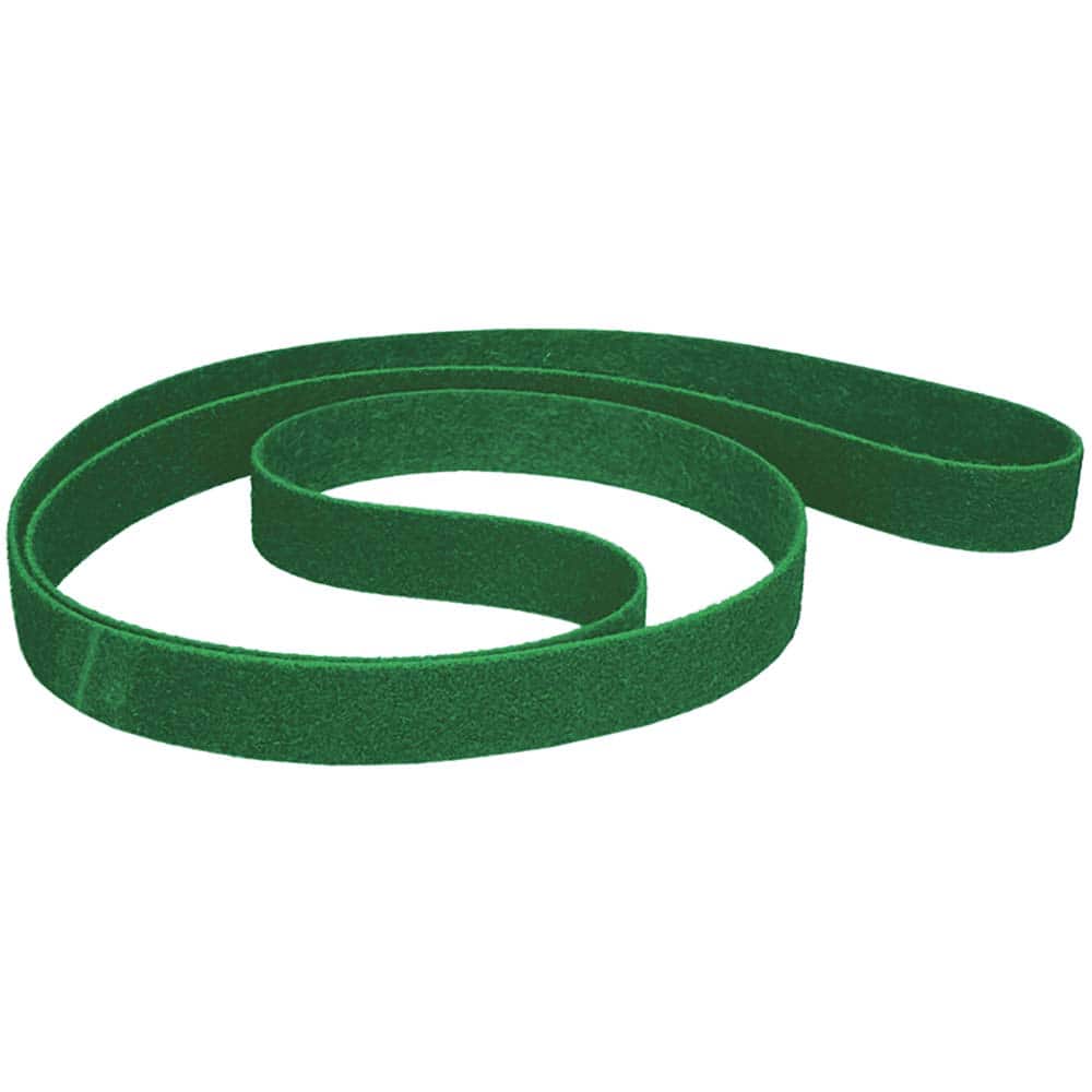 Norton - 3" Wide x 90" OAL, Aluminum Oxide Abrasive Belt - Exact Tooling