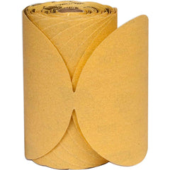 Norton - 6" Diam, 320 Grit Aluminum Oxide Adhesive PSA Disc - Exact Tooling