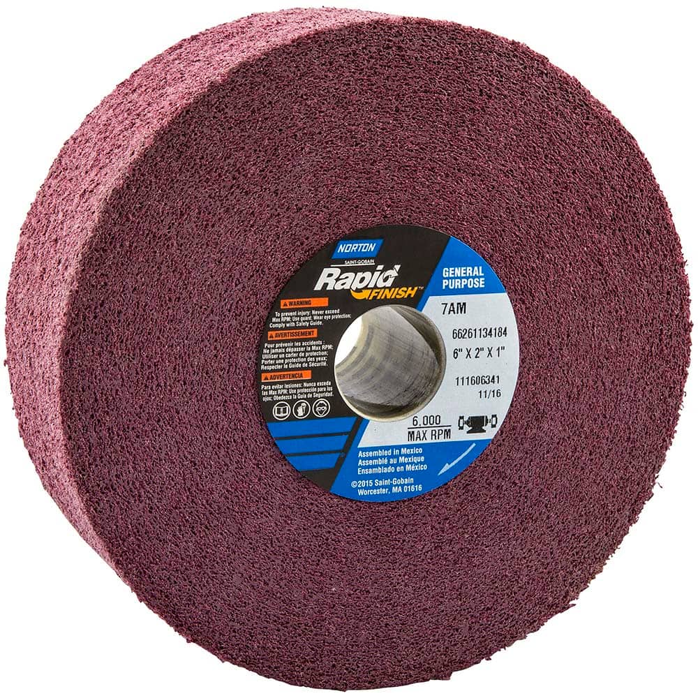 Norton - Deburring Wheels Wheel Type: Convolute Wheel Diameter (Inch): 6 - Exact Tooling
