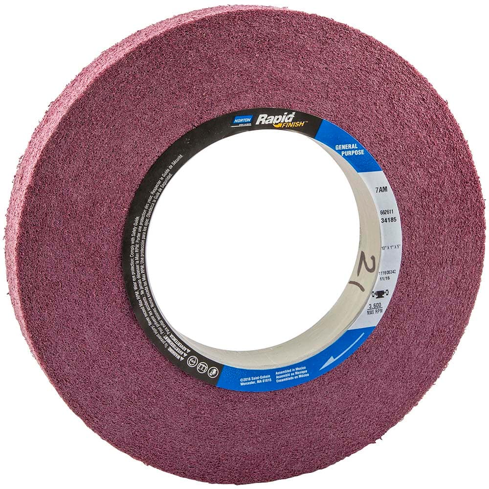 Norton - Deburring Wheels Wheel Type: Convolute Wheel Diameter (Inch): 10 - Exact Tooling