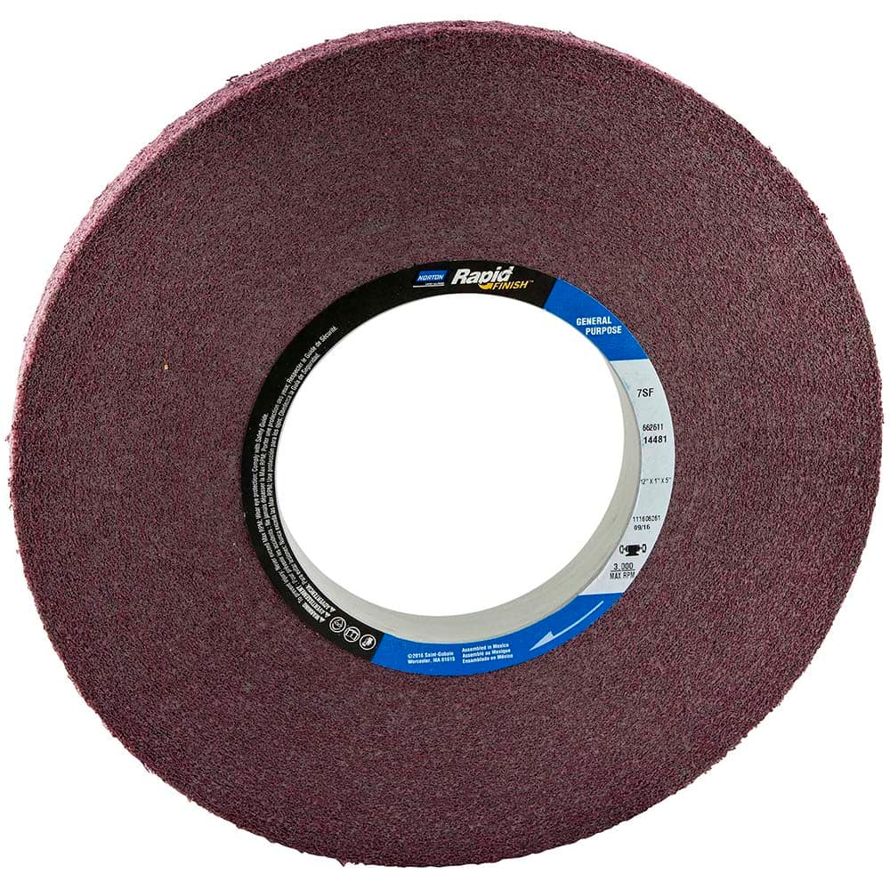 Norton - Deburring Wheels Wheel Type: Convolute Wheel Diameter (Inch): 12 - Exact Tooling