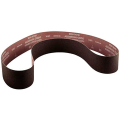 Norton - 4" Wide x 36" OAL, 50 Grit, Aluminum Oxide Abrasive Belt - Exact Tooling