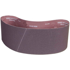 Norton - 6" Wide x 48" OAL, 80 Grit, Aluminum Oxide Abrasive Belt - Exact Tooling