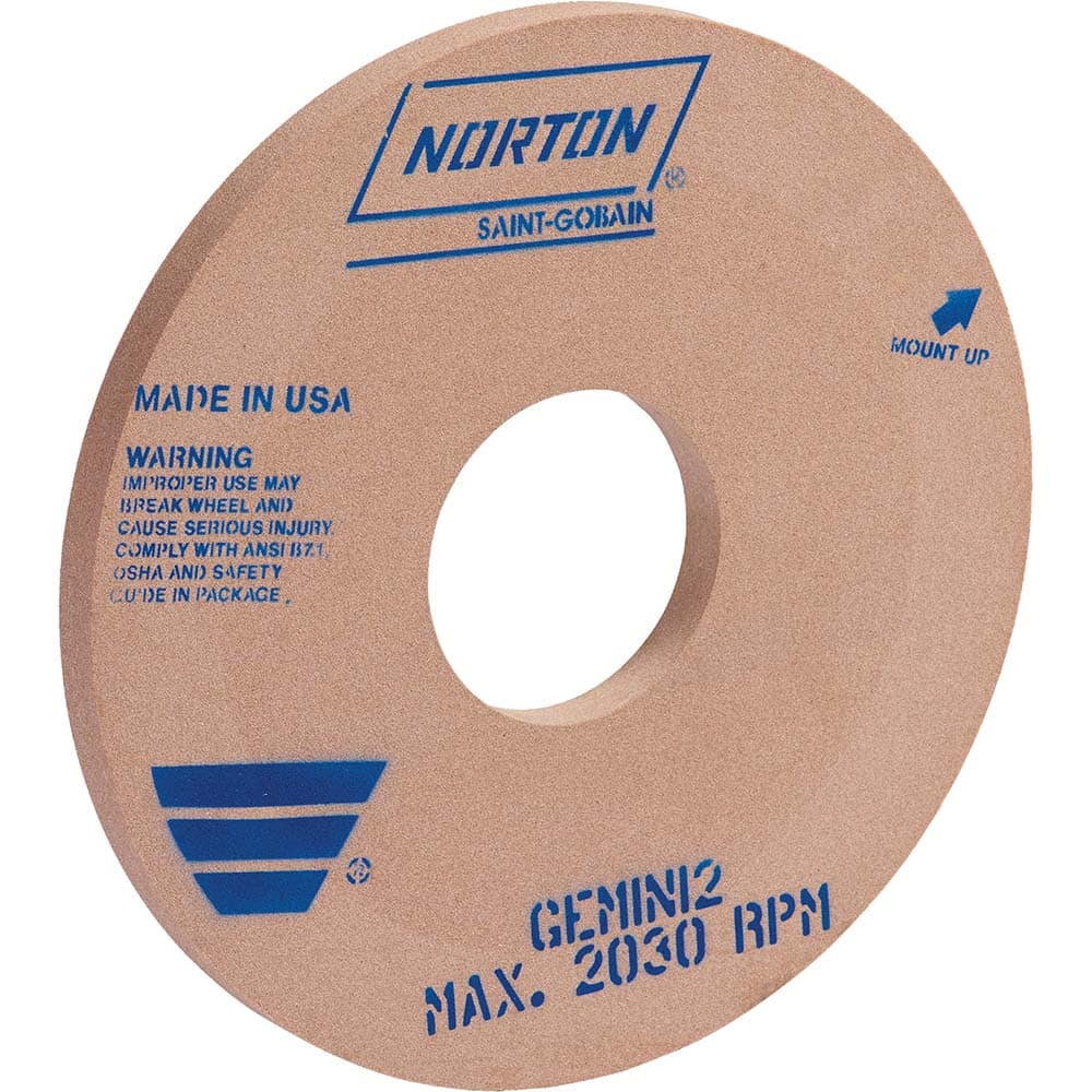 Norton - Centerless & Cylindrical Grinding Wheels Wheel Diameter (Inch): 18 Wheel Width (Inch): 1 - Exact Tooling