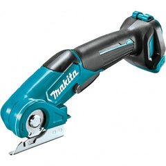 Makita - 12 Volt, lnline Handle, Handheld Cordless Shear - 1/4" Cutting Capacity - Exact Tooling