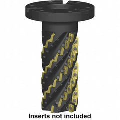 Kennametal - 63mm Cut Diam, 143.78mm Max Depth of Cut, 50.01mm Shank Diam, 195mm OAL, Indexable Square Shoulder Helical End Mill - ADCT154512PD.R... Inserts, Flange Mount Shank, 0° Lead Angle, Through Coolant, Series NGEB - Exact Tooling