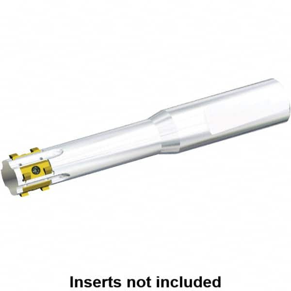 Kennametal - Whistle Notch Shank Connection, 5/8" Cutting Width, 1mm Max Depth of Cut, Indexable Slotting Cutter - KGEM Toolholder, KGIP0125N0189GD Insert - Exact Tooling