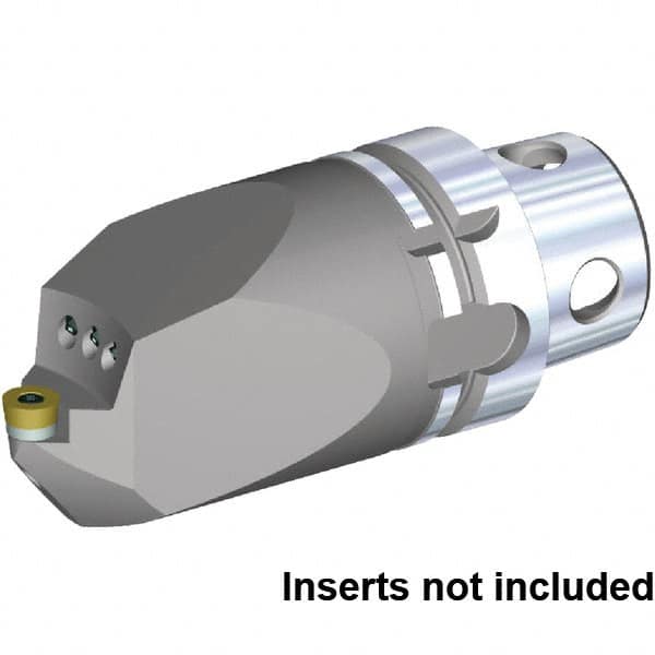 Kennametal - Neutral Cut, Size KM4X63, RC.. 1204M0 Insert Compatiblity, External Modular Turning & Profiling Cutting Unit Head - 115mm Head Length, Through Coolant, Series KM4X - Exact Tooling