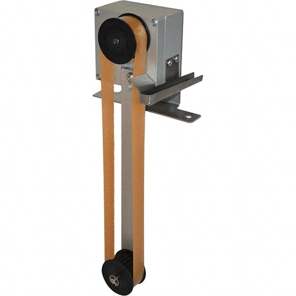 Mini-Skimmer - 12" Reach, 0.25 GPH Oil Removal Capacity, 115 Max Volt Rating, 60 Hz, Belt Oil Skimmer - 40 to 120°F - Exact Tooling