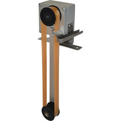 Mini-Skimmer - 8" Reach, 0.25 GPH Oil Removal Capacity, 115 Max Volt Rating, 60 Hz, Belt Oil Skimmer - 40 to 120°F - Exact Tooling