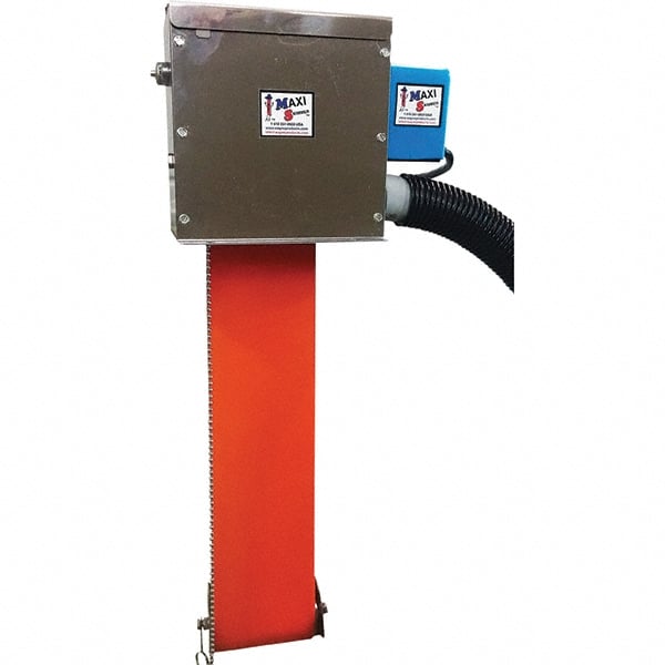 Mini-Skimmer - 60" Reach, 3 GPH Oil Removal Capacity, 115 Max Volt Rating, 60 Hz, Belt Oil Skimmer - 40 to 120° (Poly), 220° (Stainless) - Exact Tooling