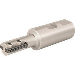 Vargus - 0.67" Cut Diam, 1.1" Max Depth of Cut, 3/4" Shank Diam, Internal/External Indexable Thread Mill - Insert Style 25S, 2 Inserts, Toolholder Style RTMC, 3.307" OAL - Exact Tooling