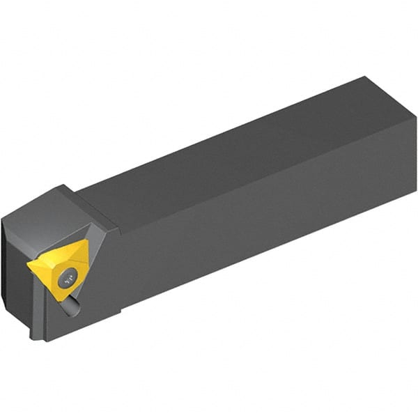 Vargus - External Thread, Right Hand Cut, 40mm Shank Width x 40mm Shank Height Indexable Threading Toolholder - 200mm OAL, 5VER Insert Compatibility, NL Toolholder, Series V Style - Exact Tooling