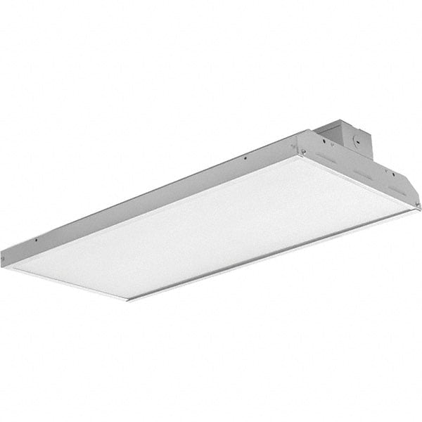 Eiko Global - 1 Lamp, 110 Watts, LED, High Bay Fixture - 2' Long x 92.5mm High x 320mm Wide, 120-277 Volt, Steel Housing - Exact Tooling