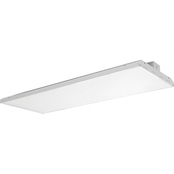 Eiko Global - 1 Lamp, 321 Watts, LED, High Bay Fixture - 4' Long x 92.5mm High x 440mm Wide, 347-480 Volt, Steel Housing - Exact Tooling