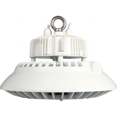 Eiko Global - 1 Lamp, 200 Watts, LED, High Bay Fixture - 250mm High x 11.81" Wide, 120-277 Volt, Steel Housing - Exact Tooling