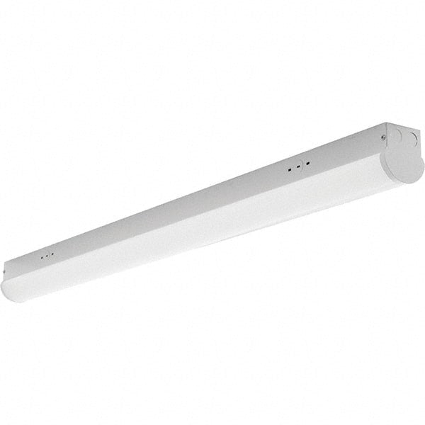 Eiko Global - 1 Lamp, 32 Watt, 4,200 Lumen, LED Strip Light - Surface Mounted, 120 to 277 Volt, 4' Long x 3.35" Wide x 3.56" High - Exact Tooling