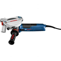 Bosch - 5" Wheel Diam, 11,500 RPM, Corded Angle & Disc Grinder - 5/8-11 Spindle, 120 Volts, 13 Amps - Exact Tooling