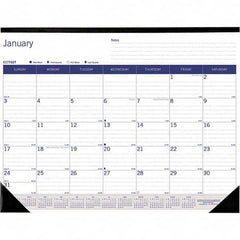 Blueline - Note Pads, Writing Pads & Notebooks Writing Pads & Notebook Type: Desk Pad Calendar Size: 22 x 17 - Exact Tooling