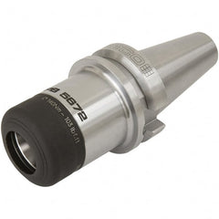 Seco - 15mm to 16mm Capacity, 43mm Projection, BT40 Dual Contact Taper, HP25 Collet Chuck - 135.4mm OAL - Exact Tooling