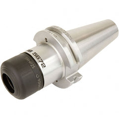 Seco - 6.5mm to 7mm Capacity, 80.9mm Projection, CAT40 Dual Contact Taper, HP11 Collet Chuck - 168.4mm OAL - Exact Tooling
