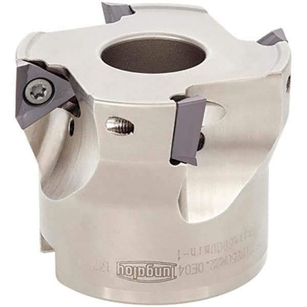 Tungaloy - 4" Cut Diam, 1-1/2" Arbor Hole Diam, Indexable Square-Shoulder Face Mill - Exact Tooling