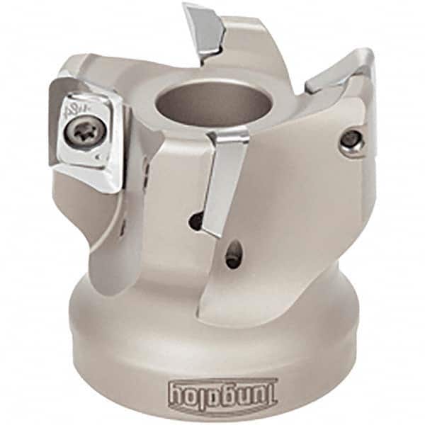 Tungaloy - 2-1/2" Cut Diam, 1" Arbor Hole Diam, Indexable Square-Shoulder Face Mill - Exact Tooling