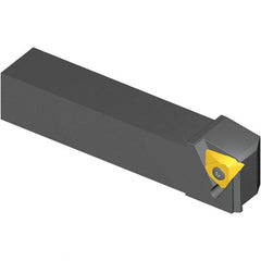 Vargus - External Thread, Left Hand Cut, 32mm Shank Width x 32mm Shank Height Indexable Threading Toolholder - 170mm OAL, 5VEL Insert Compatibility, NL Toolholder, Series V Style - Exact Tooling