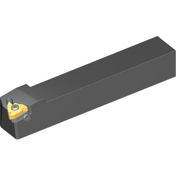 Vargus - External Thread, Right Hand Cut, 32mm Shank Width x 32mm Shank Height Indexable Threading Toolholder - 173.6mm OAL, 3ER Insert Compatibility, AL Toolholder, Series Standard - Exact Tooling
