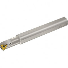 Vargus - Internal Thread, Right Hand Cut, 1-1/4" Shank Width x 1.12" Shank Height Indexable Threading Toolholder - 10" OAL, 4FIR Insert Compatibility, AVRC Toolholder, Series F Style - Exact Tooling